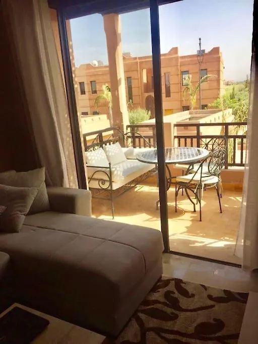 Appartement Avec Vue Sur L'Atlas Et Piscine Marakeş 0*,  Fas